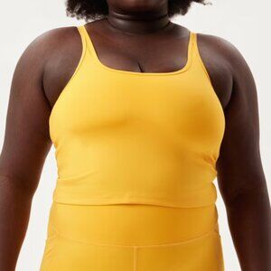 Girlfriend Collective Gemma Scoop Tank - Citrine